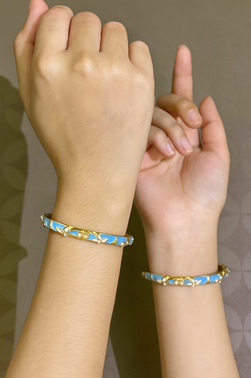 Sky bloom bangles