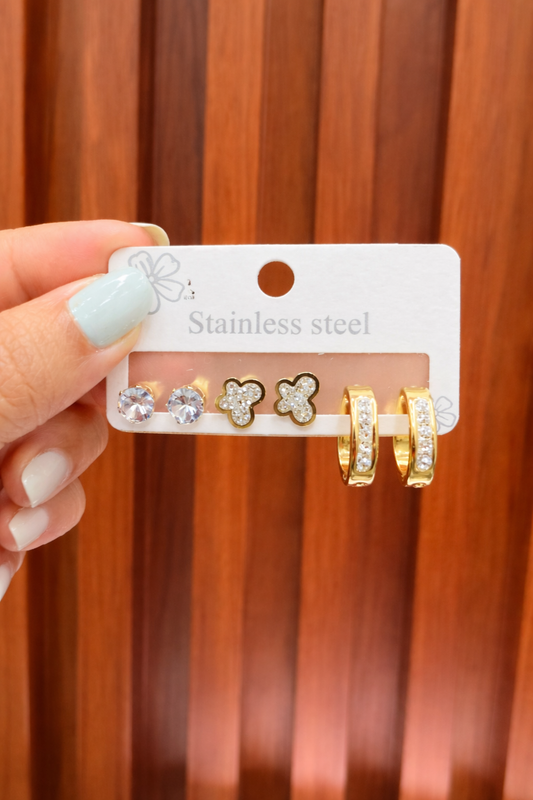 Flora Glow Stainless Steel Combo